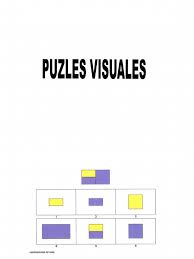 Child views completed puzzle and selects three response options that combine to reconstruct the puzzle. Puzles Visuales Wisc V Pdf