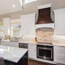Kitchen backsplashes are often an afterthought, but they have the potential to bring a new life to your entire space. Modern White Gray Subway Marble Backsplash Tile
