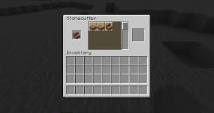 To craft a stonecutter you need 2 iron 10 wood 4 stones and a nearby workbench. Custom Stonecutter Recipes In 1 14 Made For Builders Minecraft