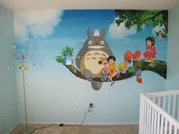 Studio Ghibli Baby Room Undersea Mural Studio Ghibli Mural