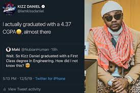 Listen to the latest kizz daniel music, watch new music videos. Celebrity Gist Did You Know Kiss Daniel Graduated With A First Class Pure Entertainment
