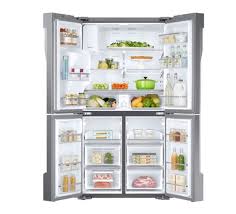 The clean lines and modern form blend beautifully into your kitchen, while the fingerprint resistant finish withstands everyday smudges. Samsung 4 Door Flex Refrigerator Counter Depth Review Baby Gizmo