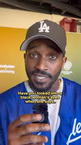 “Have you looked into the eyes of a Black woman when she says ‘I love you’?  That’ll change your life” 🥹😮‍💨😭😭, ., 🎥 @walkgoodla , ., ., ., .,  #Blackwomen, #loveus #healingjourney #blacklove #Blackmen