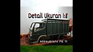 Pertama kita print dulu gambar atau model yang akan kita buat. 20 88 Mb Miniatur Truck Detail Ukuran Miniatur Truck Fe 71 Scale 1 8 Download Lagu Mp3 Gratis Mp3 Dragon