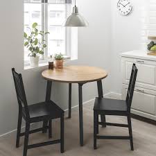 Gamlared Stefan Table And 2 Chairs Light Antique Stain Brown Black Ikea In 2020 Dining Room Small Small Table And Chairs Small Dining Table