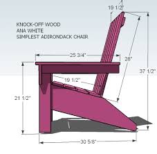 This dark brown adirondack chair is inspired by polywood furniture. Ana S Adirondack Chair Ana White