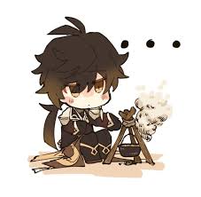 Zhongli Animation Artwork Anime Drawing Styles Character Design