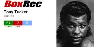 BoxRec: Tony Tucker