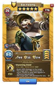 Malossi empires and puzzles review. Bai Yeong September 2020 Hotm Review Hero Of The Month In Empires And Puzzles