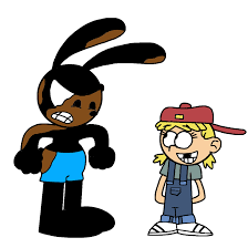 Oswald mad at Lana Loud by Ultra-Shounen-Kai-Z