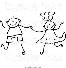 Download and print these printable praying hands coloring pages for free. Pal Clipart Of A Black And White Coloring Page Of A Boy And Girl Holding Hands By Prawny 570