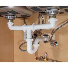 Connections, allowing for easy slip joint installation. Everbilt 1 1 2 In White Plastic Sink Drain P Trap With Reversible J Bend C9704b The Home Depot