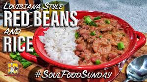 New orleans style red beans recipe. Louisiana Style Red Beans And Rice Recipe Soulfoodsunday Youtube