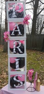 Large Clear Decoration Custom Letter Design Box For Parties Etsy Baby Blocks Custom Letters Party Props