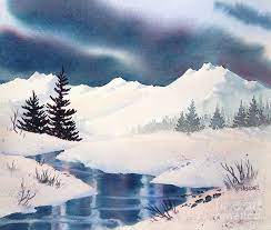 Winter, followed by 173 people on pinterest. Winter Landscape Painting By Teresa Ascone
