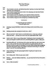 Short Play Script The Cool Group Short Drama Script Short Play Short Scripts
