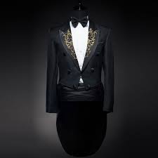 Black And Gold Suit Jacket 2015 New Arrival Luxury Gold Embroidery Men Suit Fashion Tuxedo Mens Black Slim Fit Groom Prom W Wedding Suits Men Black Wedding Dress Suit Casual Wedding Suit