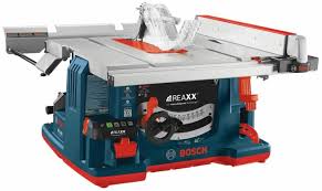 Bosch Announces Reaxx Gts1041jobsite Table Saw With Flesh Detecting Technology Video Jobsite Table Saw Table Saw Portable Table Saw