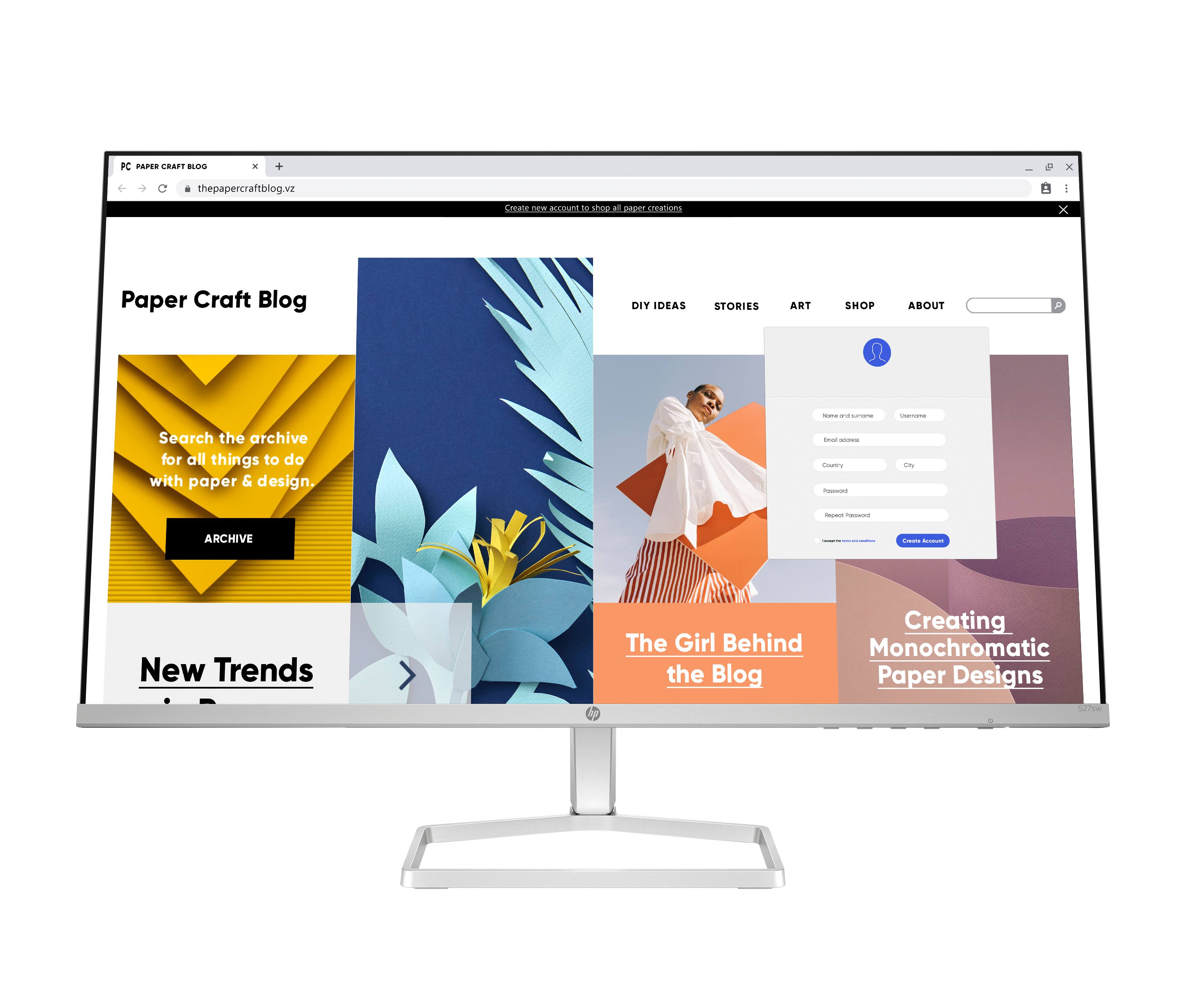 HP Series 5 27 inch FHD Monitor