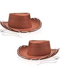 2 Pack Children S Brown Felt Western Cowboy Hats Cowboy Hats Western Cowboy Hats Felt Cowboy Hats