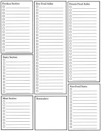 Download in pdf or copy and paste forms. 7 Best Grocery List Template Printable Amenable Printablee Com