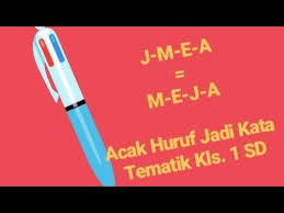 Susunlah hurufnya sehingga menjadi kata yang benar (bahasa inggris). Mengajar Cara Menyusun Huruf Acak Menjadi Kata Youtube