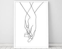 Contours Profil Couple Imprimable Imprimer Un Dessin Au Etsy Dessin Decoration Dessin Deco Dessin Trait