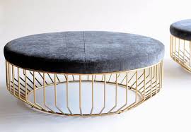 Wired Ottoman Phase Design Reza Feiz Design Google Search Leather Ottoman Coffee Table Ottoman Coffee Table Furniture Design Modern