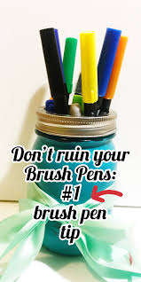 Brush Pen Hack Brush Lettering Tutorial Hand Lettering Tutorial Brush Lettering Practice