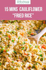 How To Make Cauliflower Fried Rice With Fresh Or Frozen Cauliflower In 15 Minutes I Cauliflower Fried Rice Recipes Healthy Dinner Recipes Healthy Family Meals