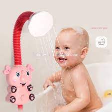 (if he needs more hot water to warm up the bath, we use a pot to get some from the sink and pour it into the tub.) Amazon Hot Selling Electronic Baby Shower Bath Toys Baby Bath Shower Toys Electronic Bath Toys Buy Electronic Bath Shower Toys Bath Shower Toys Electronic Baby Bath Toys Product On Alibaba Com