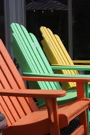 Breezesta Recycled Poly Furniture These Adirondack Chairs Are Made From Recycled Milk Jugs Each Piece Poly Furniture Painting Wood Furniture Outdoor Chairs