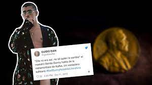 Motivo por el cual los fanáticos del prócer de puerto rico, bad bunny, ya están juntando evidencia para conseguirle el. Estamos Bien Fans De Bad Bunny Pidieron Que Se Le Reconociera Con El Premio Nobel De Literatura Estaciones De Radio Radio Nacional Univision