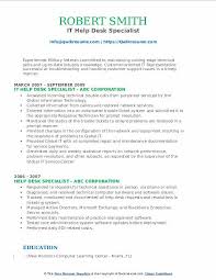 It help desk support specialists render support to instructors and facilitators, providing them with. Help Desk Specialist Resume Samples Qwikresume