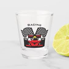 Рекламавремя на ремонт 30 мин. Race Car Design Shot Glass Zazzle Com Racing Car Design Shot Glass Car Design