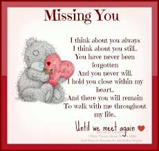 Until We Meet Again Mom Xo Miss You Mom Bear Quote Miss You Mum