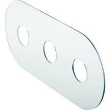 Take a few hours to invest in the environment, your savings and a better shower experience: Generic Replacement For Ez Flo Mirrored Acrylic 3 Handle Shower Valve Cover Plate Hd Supply