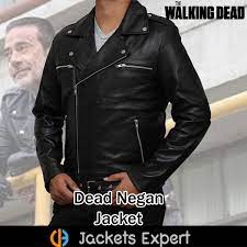 Jeffrey Dean Morgan The Walking Dead Negan Jacket Negan Leather Jacket Jackets The Walking Dead