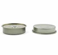 923# Wholesale Empty Food Can Plain Two Piece Can Round Tin Can