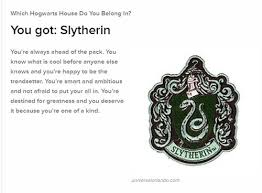 The brave gryffindors, loyal hufflepuffs, intelligent ravenclaws, or cunning slytherins? Slytherin Not Sure Where You Belong Hogwarts House Tests