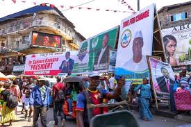 Image result for SIERRA LEONE ELECTION PICTURES