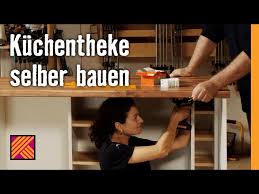 Bei der standortwahl deines neuen gartenhauses gilt es zunächst die bauvorschriften sowie die herstellerhinweise des hauses zu beachten. Kuchentheke Selber Bauen Hornbach Mobelbau Youtube