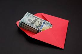 Maybe you would like to learn more about one of these? Premium Photo Dollar Money In The Red Envelope On Black Background Bonus Reward Benefits Concept