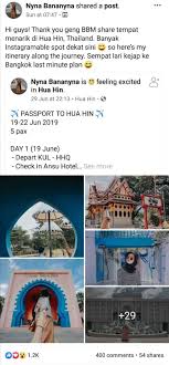 Menariknya, pada zaman dulu kota hua hin ini didesain sebagai tempat peristirahatan para anggota keluarga kerajaan thailand. Gadis Kongsi Itinerari Ke Hua Hin Sisi Lain Di Thailand Yang Ramai Tak Tahu Cham Ais