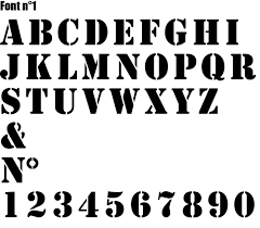 Vous trouverez facilement dans le commerce des pochoirs, nous vous proposerons également dans cette rubrique des gabarits de. Grande Lettre 25 Cm Abecedaire Pochoir En Vinyle Adhesif Ref 41g Decoration D Interieur Par Larabesque Pochoir Lettre Pochoir Lettre A