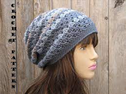 Crochet Hat Slouchy Hat Crochet Pattern Pdf Easy Great For Beginners Pattern No 27 Crochet Hats Crochet Hats Free Pattern Slouch Hat Crochet Pattern