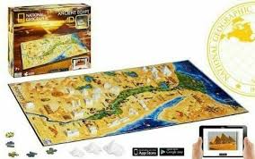 National geographic puzzles for sale. National Geographic 4d Ancient Egypt Jigsaw Puzzle 650 Pcs For Sale Online Ebay