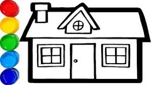 Download kumpulan gambar mewarnai rumah terbaru ini disarankan untuk anak tk dan sd kelas 1. Cara Menggambar Rumah Dan Keluarga Untuk Anak Paud Dan Tk Youtube Cute766