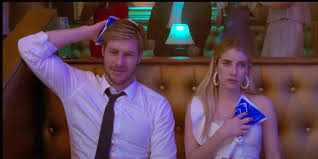 Netflixable Emma Roberts And Luke Bracey Brace For A Holidate Movie Nation He arrived too late to attend any christmas parties, and god knows we weren't having them this year anyway, but on monday, tmz reported emma roberts welcomed her first child, a baby boy, with boyfriend garrett hedlund.