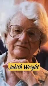 Judith Wright #introduction #poet #australianpoet #literaturesynopsis